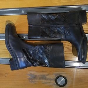 Nickels Leather Boots